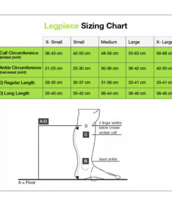 BSN/FarrowWrap BASIC Legpiece Size Chart