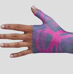Juzo Soft Gauntlet Print Series - Butterfly Psychedelic Purple
