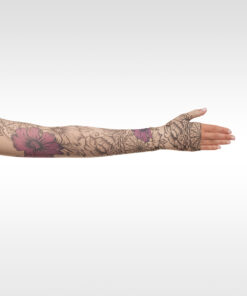 Juzo Soft Arm Sleeve Print Series - Floral Purple Henna