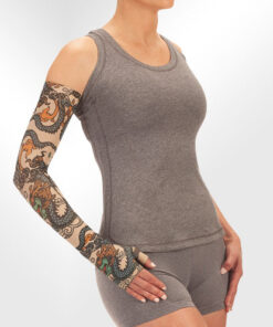 Juzo Soft Arm Sleeve Print Series - Japanese Dragon