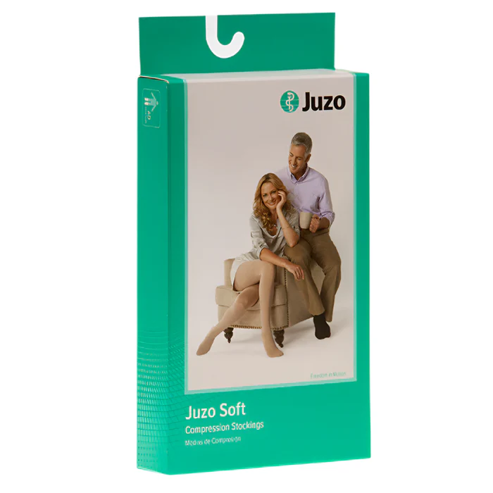 Juzo Soft Pantyhose for Men w/Fly - Closed Toe