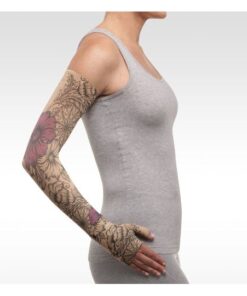 Juzo Soft Gauntlet Print Series - Floral Purple Henna