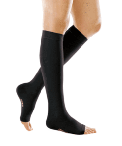 Medi Forte Knee High - Open Toe - Knit Top Band