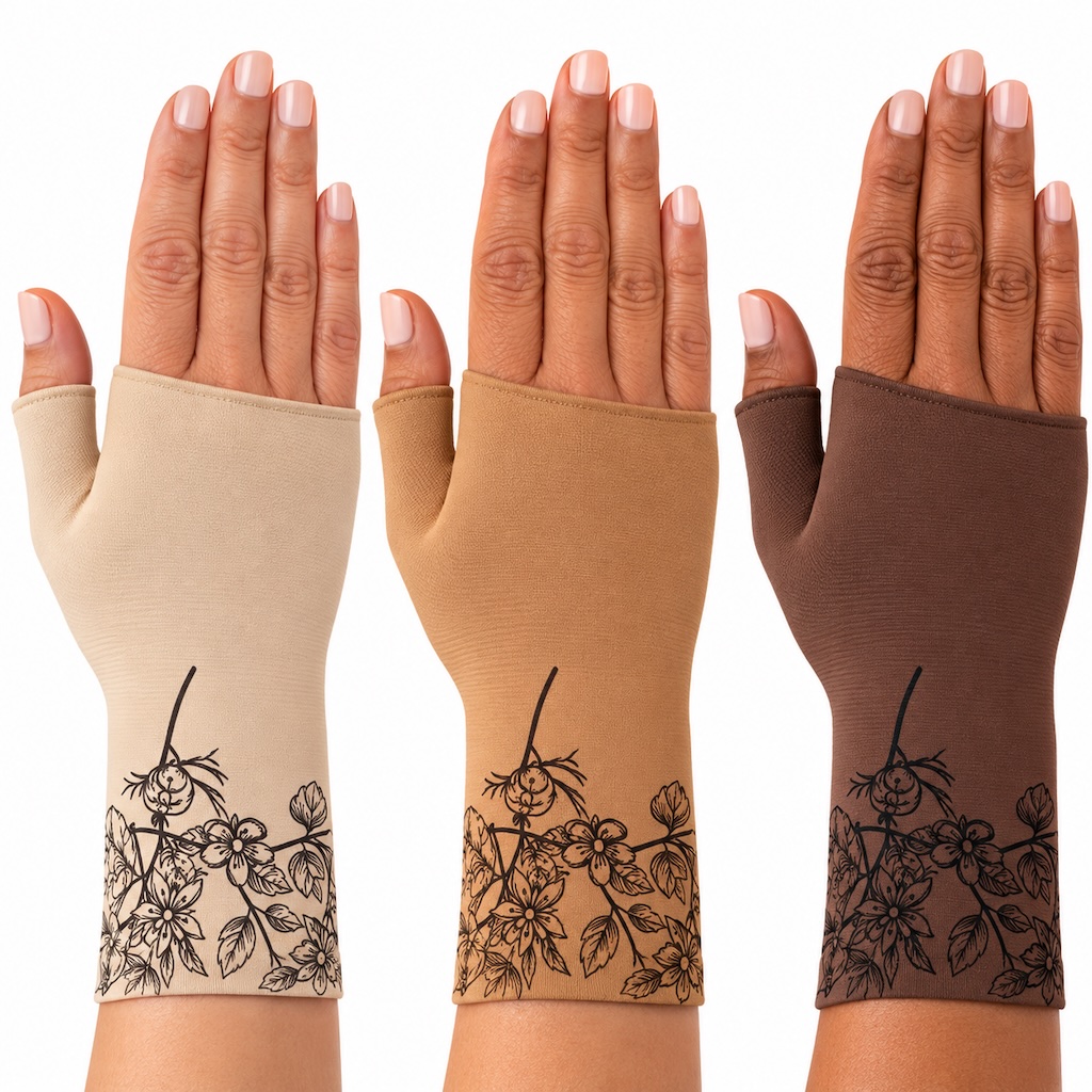 Wildflower Hena Gauntlets