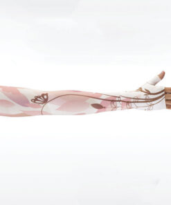 Juzo Soft Arm Sleeve Print Series - Butterfly Garden Pink