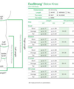 Alternative view of Solaris ExoStrong Knee High 20-30mmHg - Open Toe