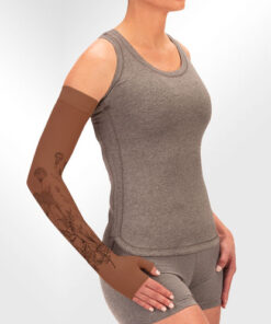 Juzo Soft Arm Sleeve Print Series - Wildflower Henna