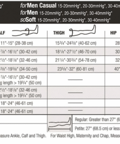 Alternative view of Jobst For Men Knee High Ribbed Compression Socks 20-30 mmHg