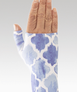 Juzo Soft Gauntlet Print Series - Moroccan Blue