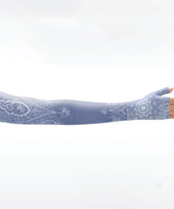 Juzo Soft Arm Sleeve Print Series - Vintage Blue