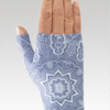 Juzo Soft Gauntlet Print Series - Vintage Blue