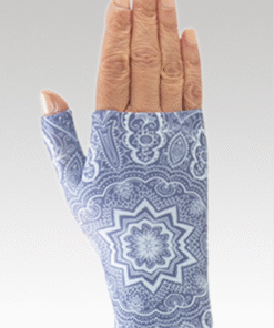 Juzo Soft Gauntlet Print Series - Vintage Blue