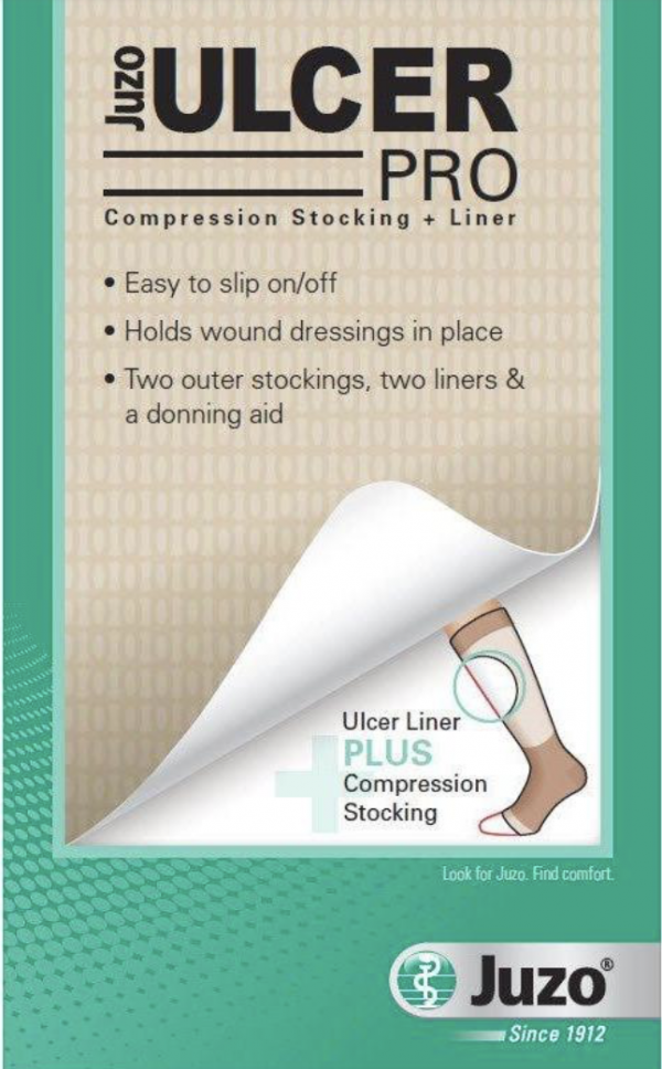 Juzo UlcerPro Dual Layer Stocking for Wound Care - Image 2