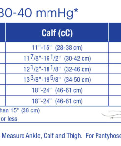 Alternative view of Jobst Relief CHAP Style Stockings 30-40mmHg