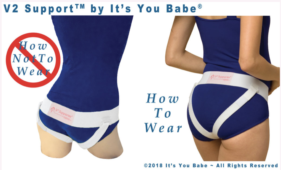 V2 Supporter - Pelvic Floor Support -It's You Babe