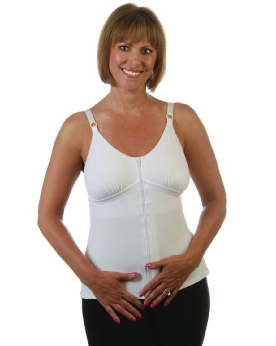 Beth Post Surgical Camisole with Zipper - WearEase