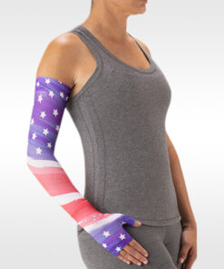 Alternative view of Juzo Soft Arm Sleeve Print Series - Iris