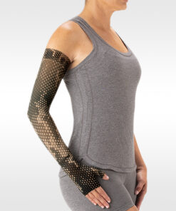 Juzo Soft Arm Sleeve Print Series - Pixel Black