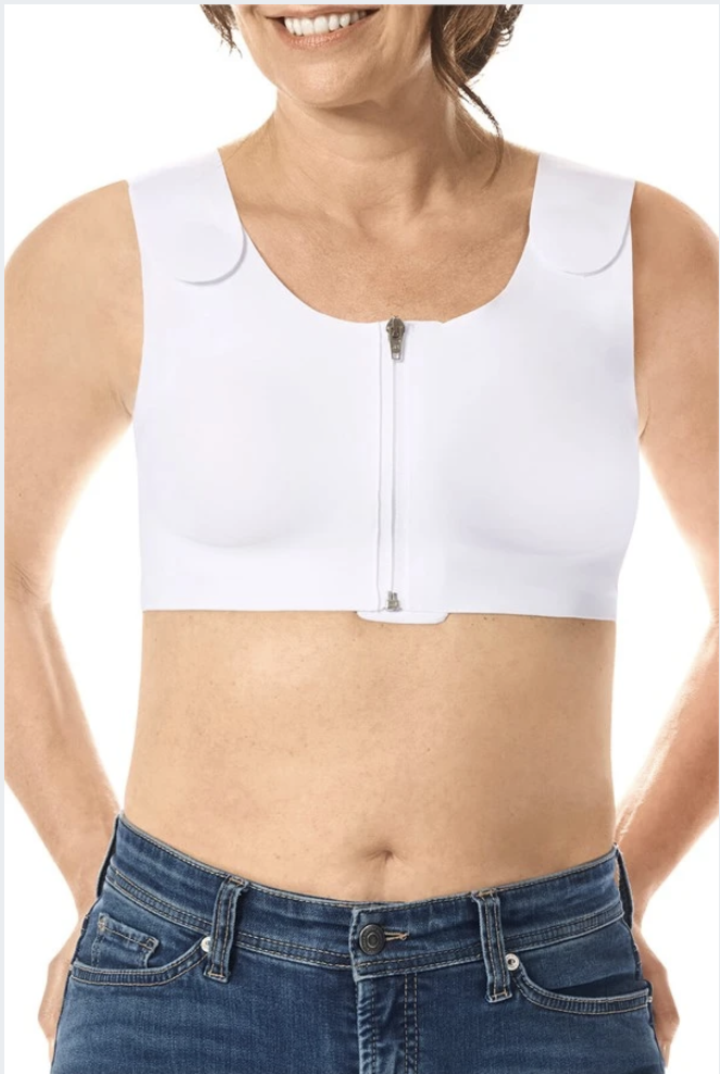 Lymph Flow Wire-Free Front Closure Bra - Amoena