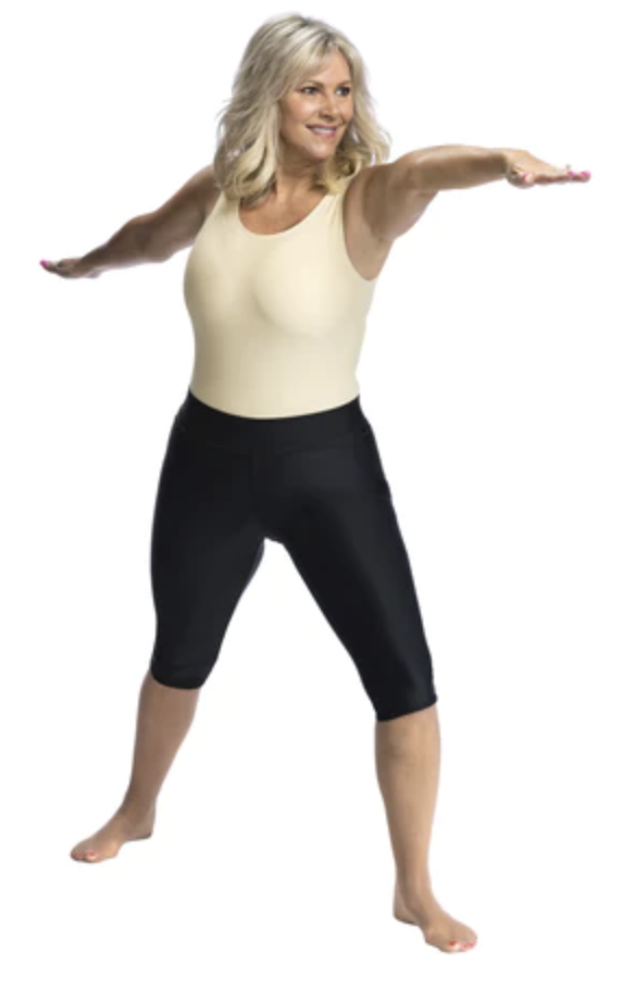WearEase Short Compression Capris, Style 613