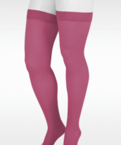 Juzo Soft Thigh Highs 20-30mmHg with Silicone Band - Trend Color