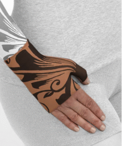 Alternative view of Juzo Soft Gauntlet Print Series - Butterfly Flower Henna