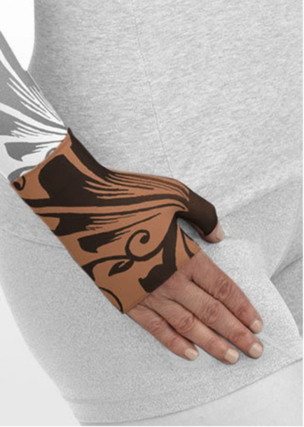 Juzo Soft Gauntlet Print Series - Butterfly Flower Henna - Image 3