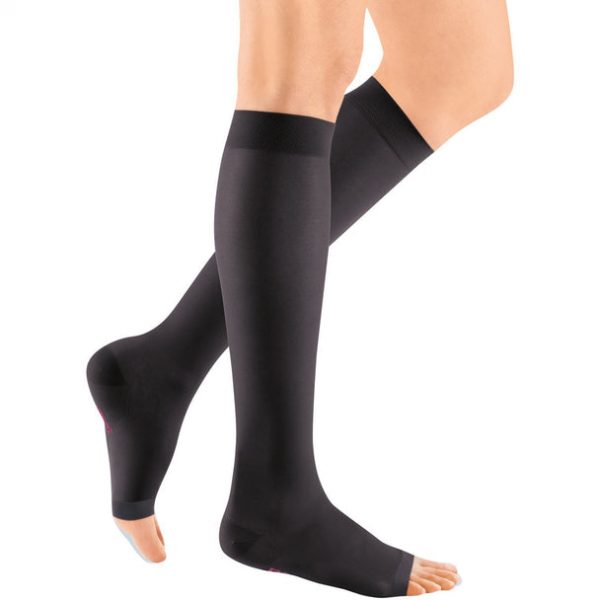 Medi Sheer & Soft Women's Knee High 15-20 mmHg - Open Toe - Image 3