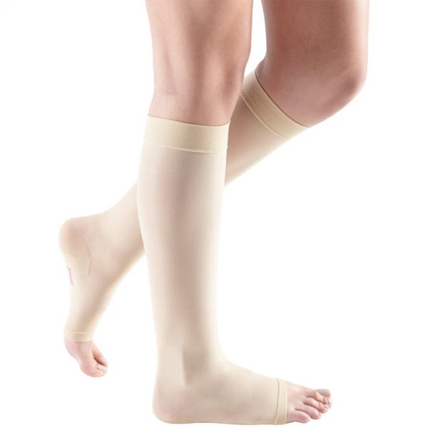 Medi Sheer & Soft Women's Knee High 15-20 mmHg - Open Toe - Image 2