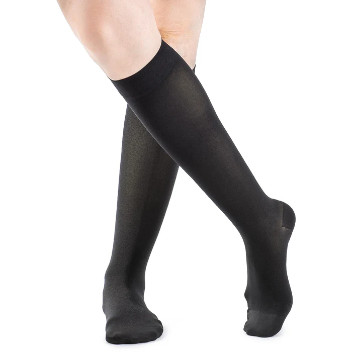 Soft Opaque Knee Black