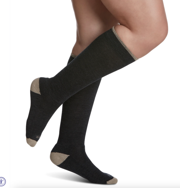 Sigvaris Merino Wool Outdoor Performance Socks 15-20mmHg - Image 5