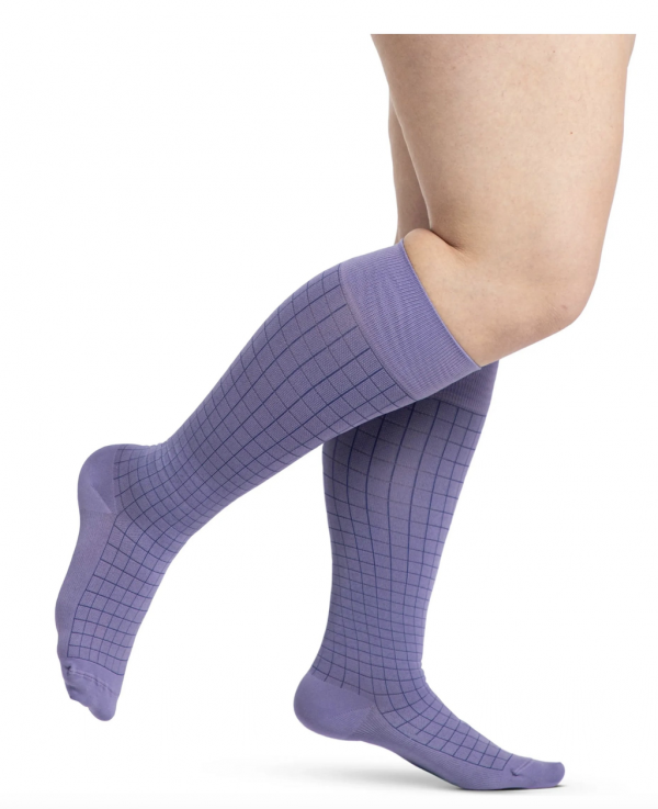 Sigvaris Microfiber Pattern Knee Highs 20-30mmHg for Women - Image 9