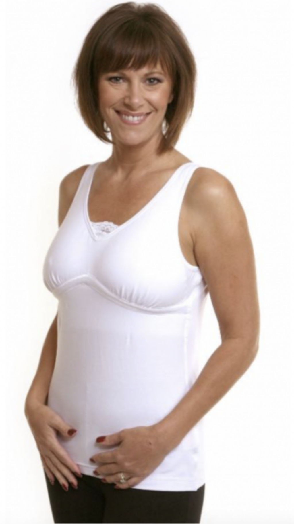 Dawn Post Surgical Camisole with Lace - WearEase