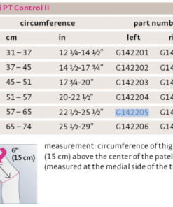 Alternative view of Pt Control II Knee Brace