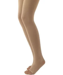 Sigvaris Natural Rubber Thigh High 40-50 mmHg - Open Toe