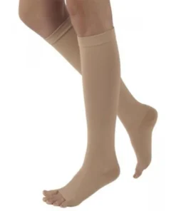 Sigvaris Natural Rubber Knee High 30-40 mmHg - Open Toe