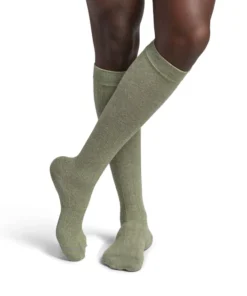 Sigvaris Men Linen Knee High Eucalyptus