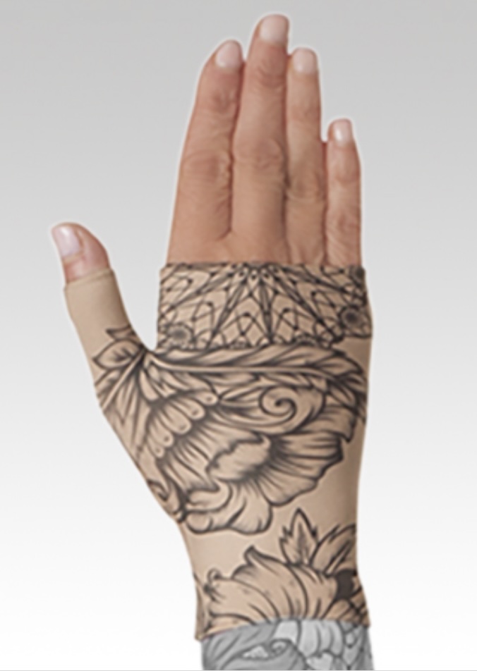 Juzo Floral Purple Henna
